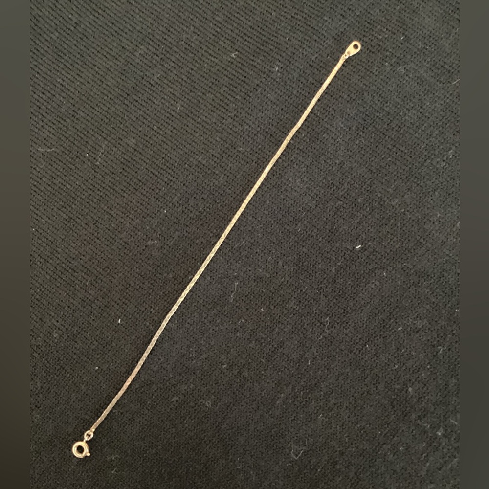 Sarah Coventry bracelet gold tone chain